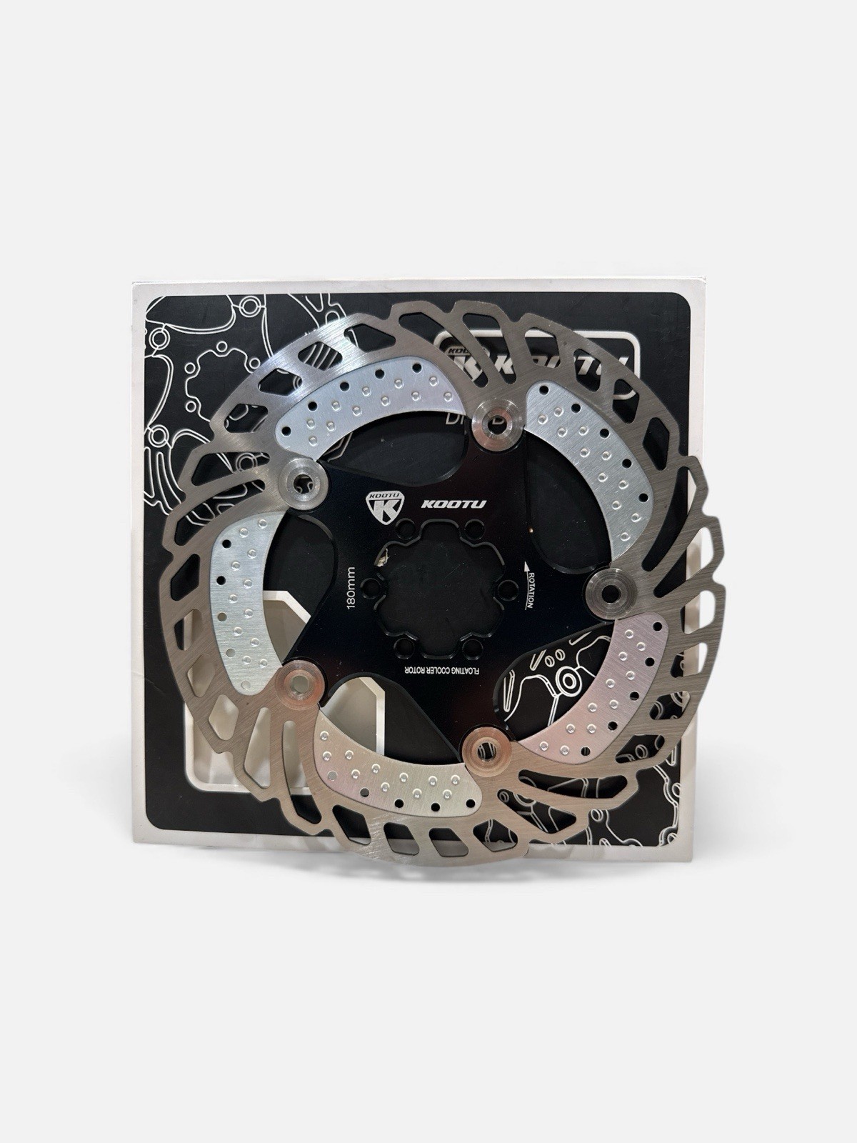 KOOTU Bike Disc Brake Rotor 160mm 180mm with 6 Bolts MTB Bicycle Rotors
