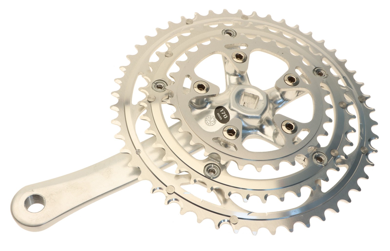 Campagnolo Centaur Triple Crankset 10 Speed 50/40/30T 170mm 2003 NOS NEW
