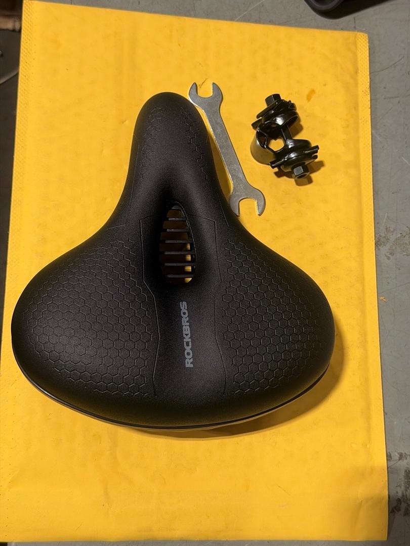 ROCKBROS Hollow Breathable Bicycle Saddle Memory Foam Comfort MTB Road Bike Seat
