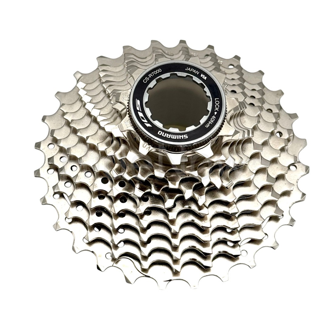 Shimano 105 CS-R7000 Cassette – 11 Speed, 11-28t, Silver ICSR700011128