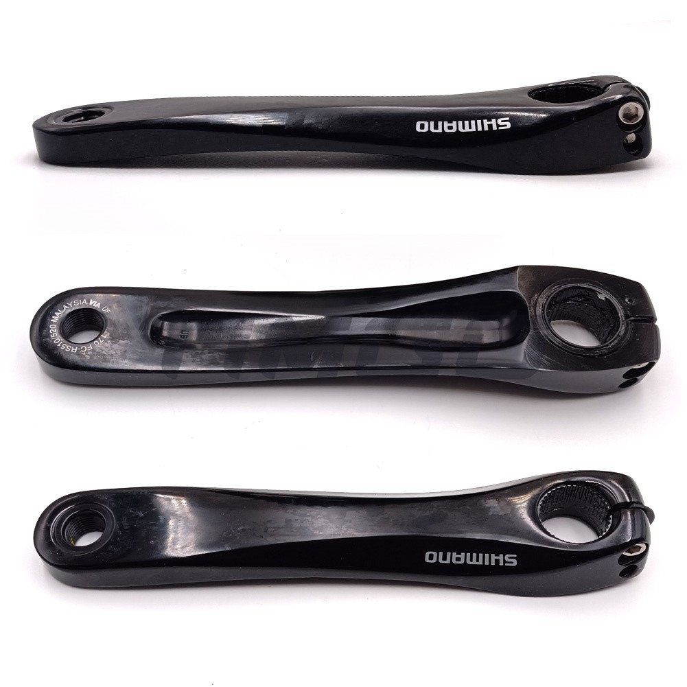 Shimano FC-RS520 2×12 Speed Crankset 50-34T 2-Piece Crank HollowTech II BB-RS500