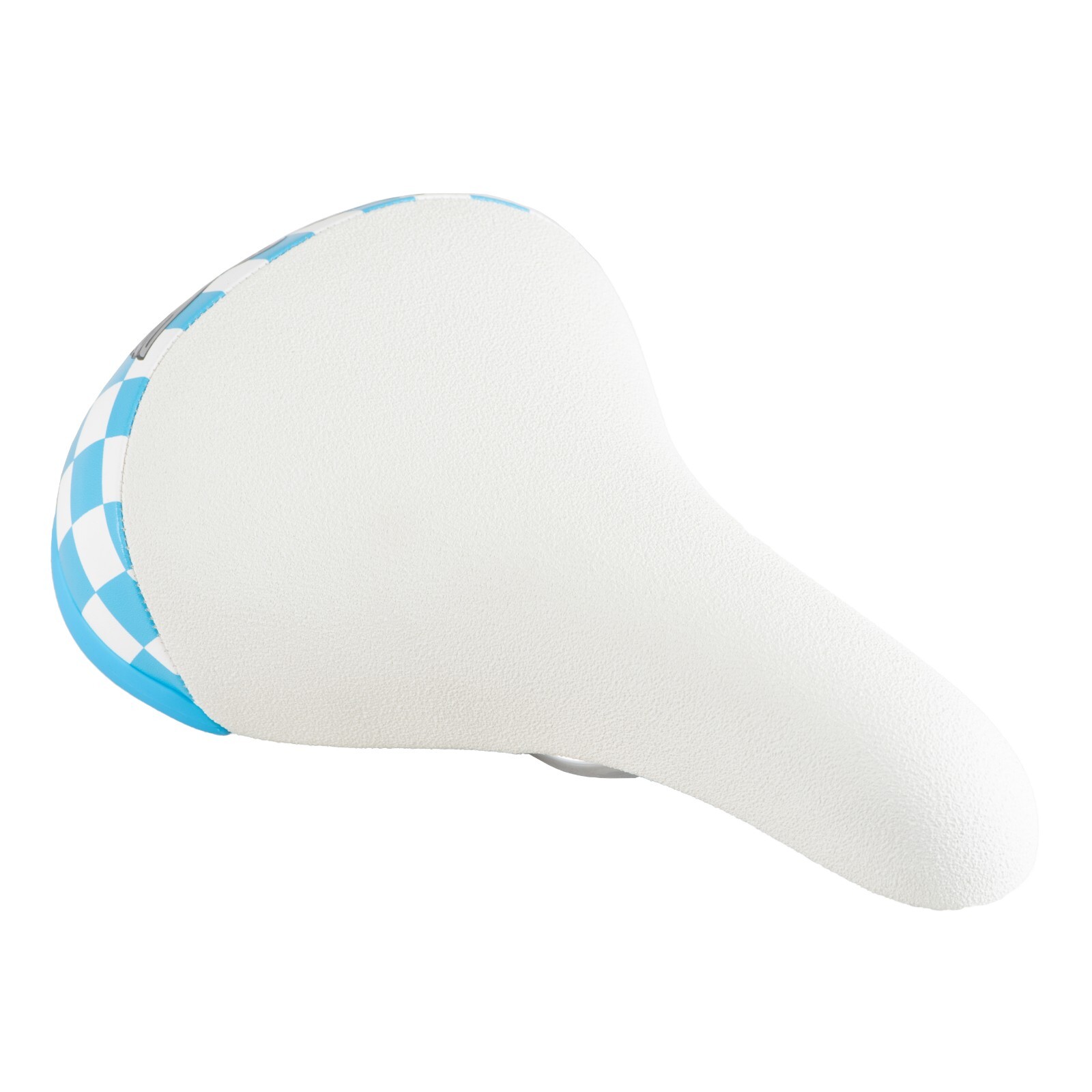 NEW Release SE Bikes Racing Checkerboard Saddle Blue & White Padded Seat
