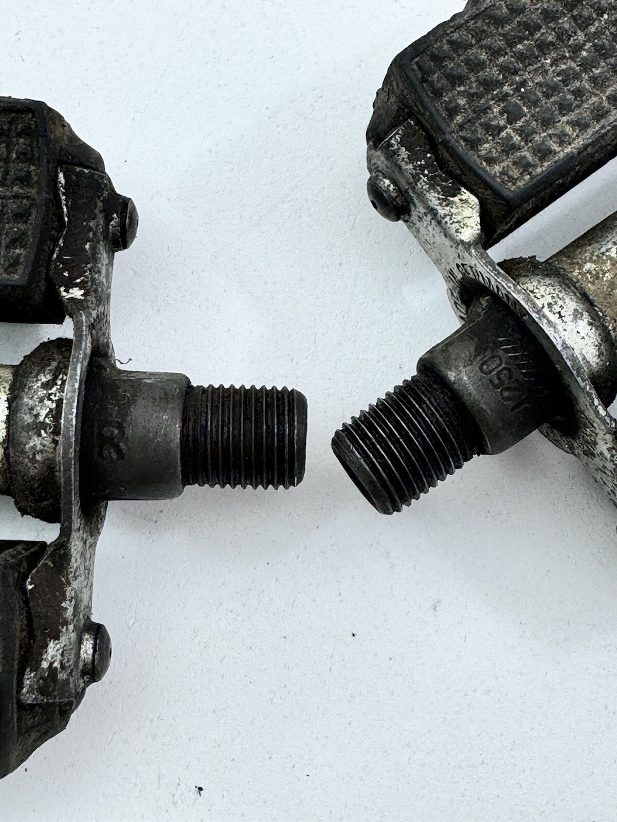 Vintage Union Pedals K10490 Block Rubber Schwinn 1/2 in Sting Ray Germany A78