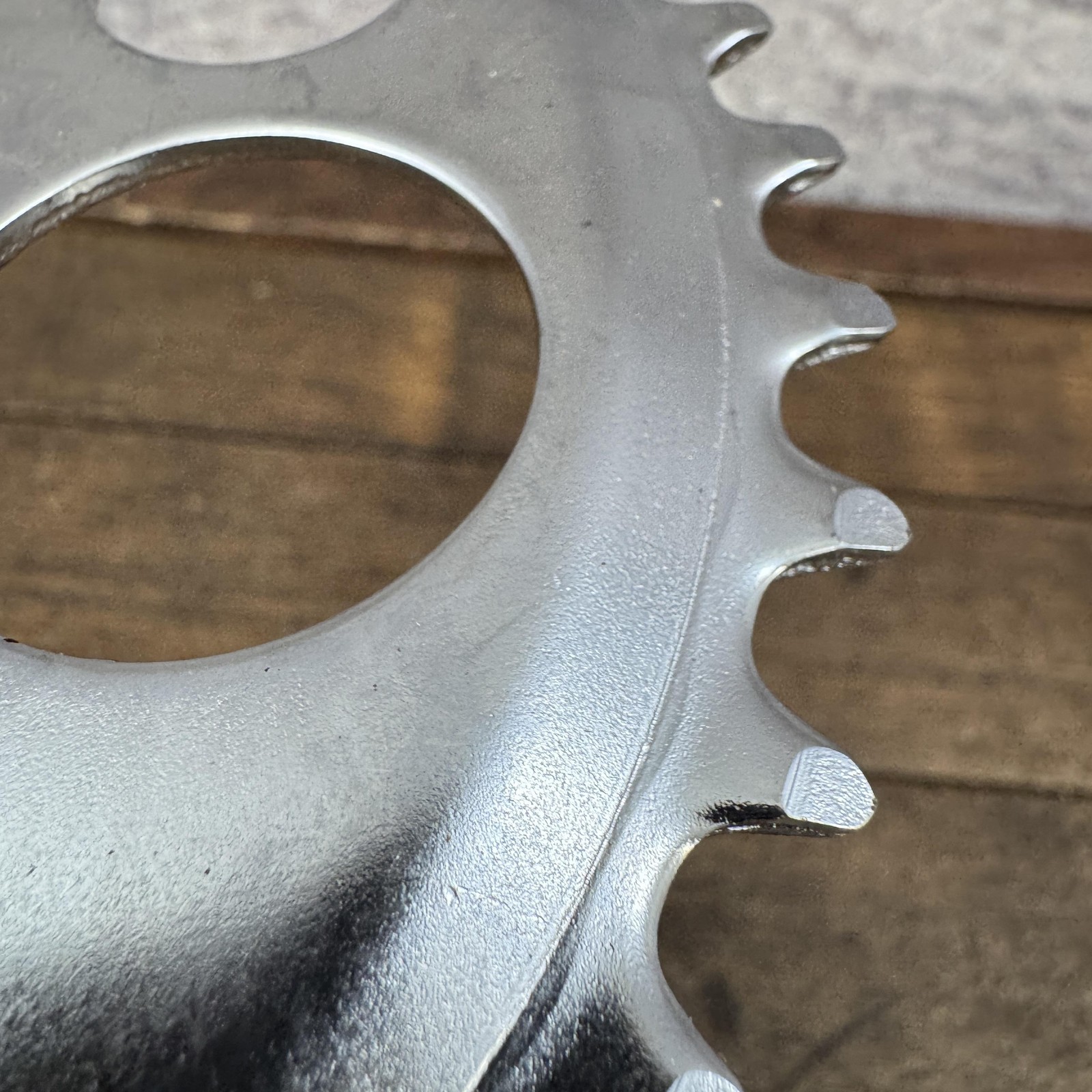 Lucky 7 Sprocket Chainring 36T Silver One Piece Crank Bike Fits Vintage Schwinn