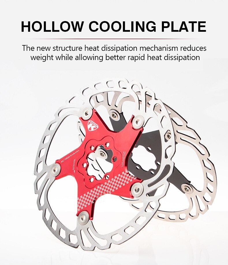 KOOTU Bike Disc Brake Rotor 160/180mm for mountain Bike /Road Bike