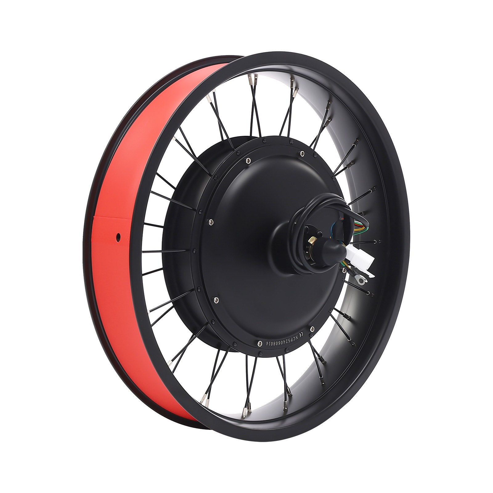 20″ 48V Electric Bicycle Conversion Kit E-Bike Rear Wheel Hub Motor Fat Tire 1kW