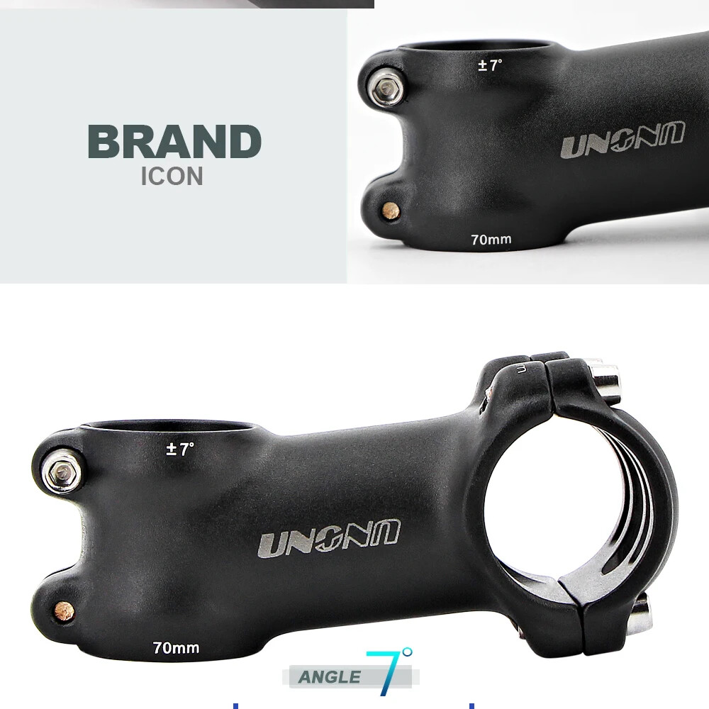 Ultralight Bike Stem Part 7 17 Degree Mountain Road Bicycle Stem 31.8mm 60-130mm