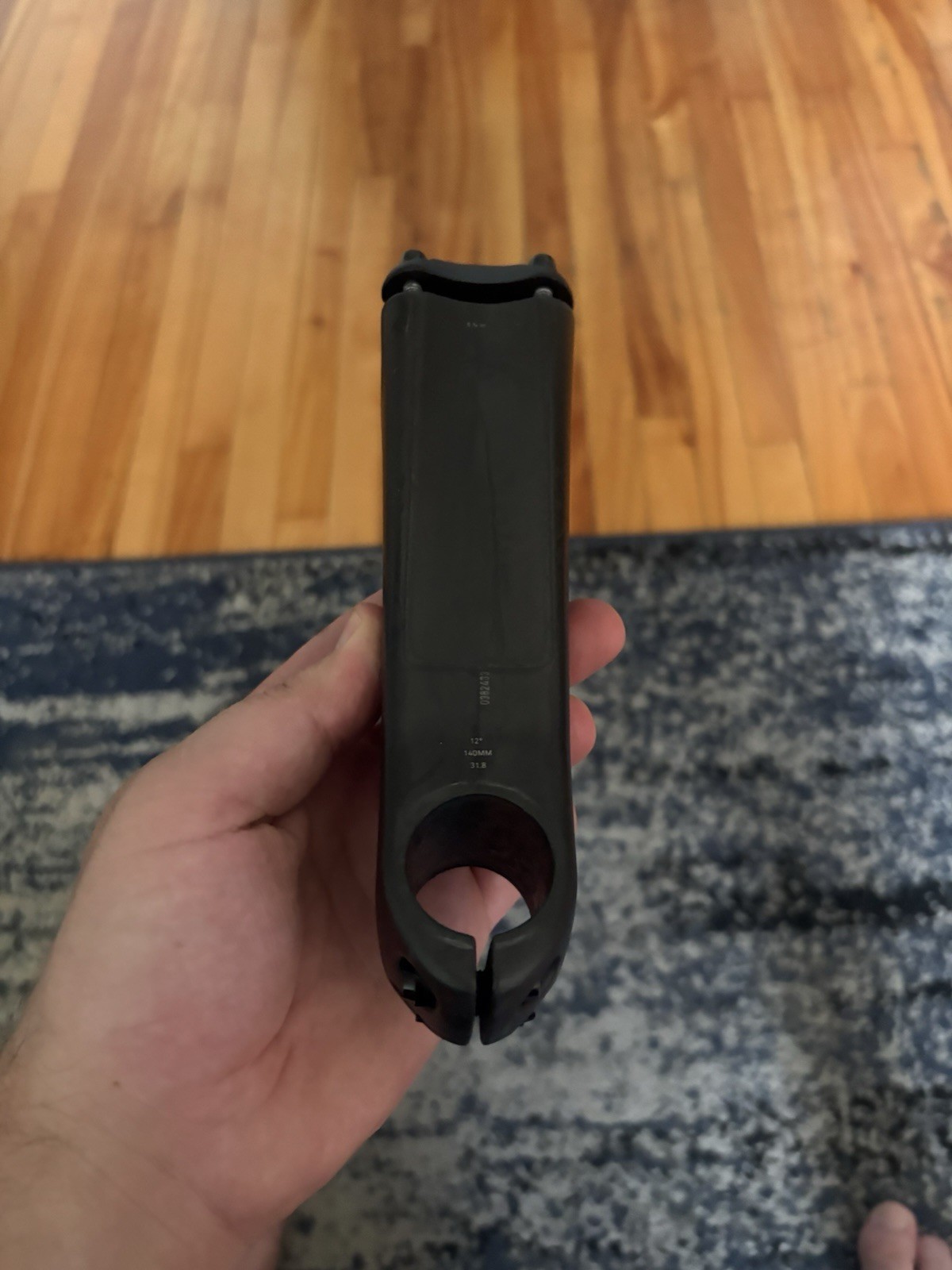 Zipp SL Sprint Stem 140mm Clamp 31.8mm +/-12 1 1/8 in Matte Black A3