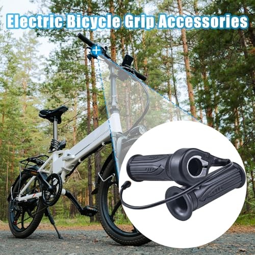 Flylin EBike Throttle Grip, 20X Electric Bicycle Scooter Twist Throttle, with