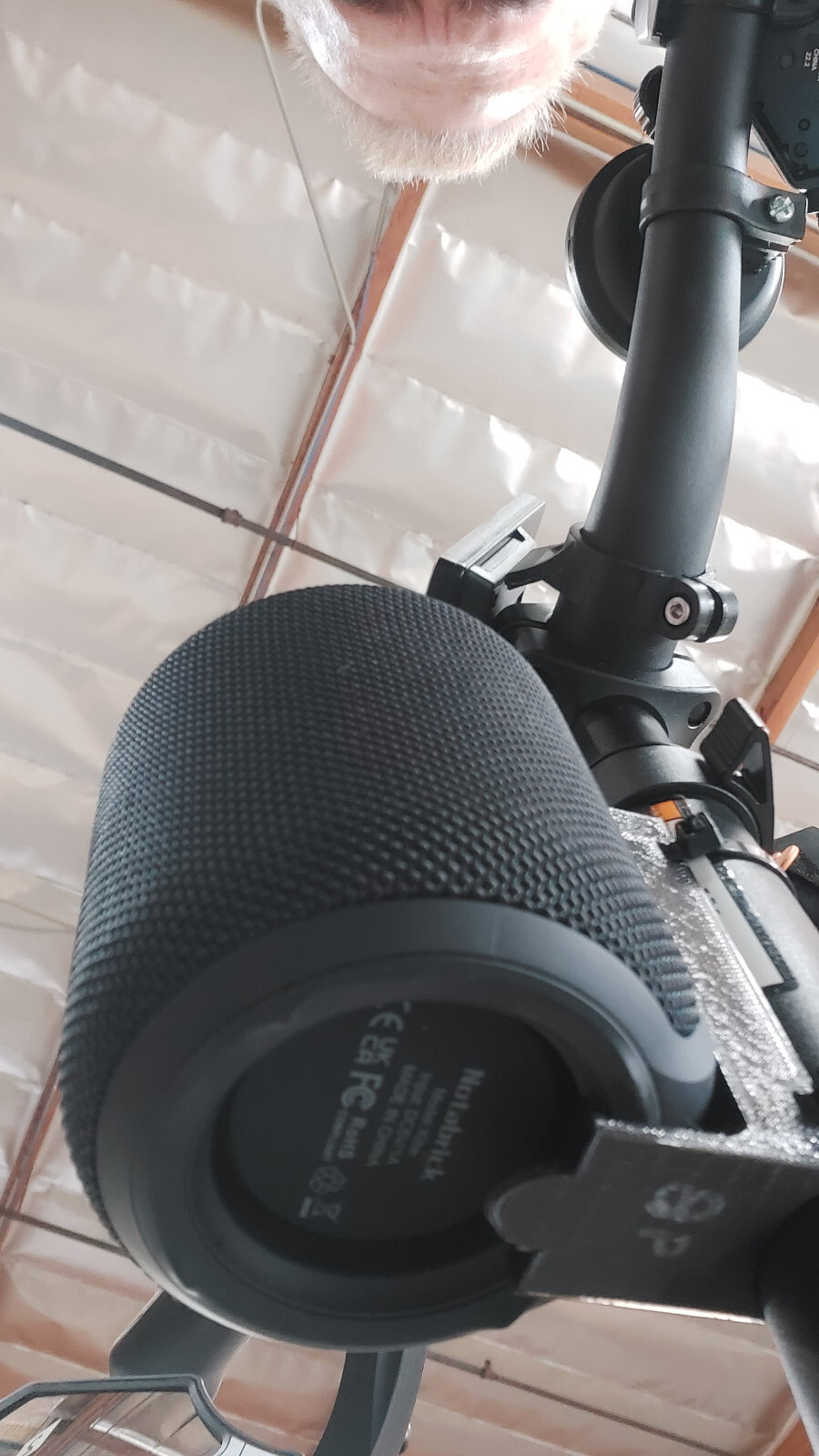 Bluetooth Speaker for Lectric Ebike 15w Great Sound Deep Bass Custom Mount