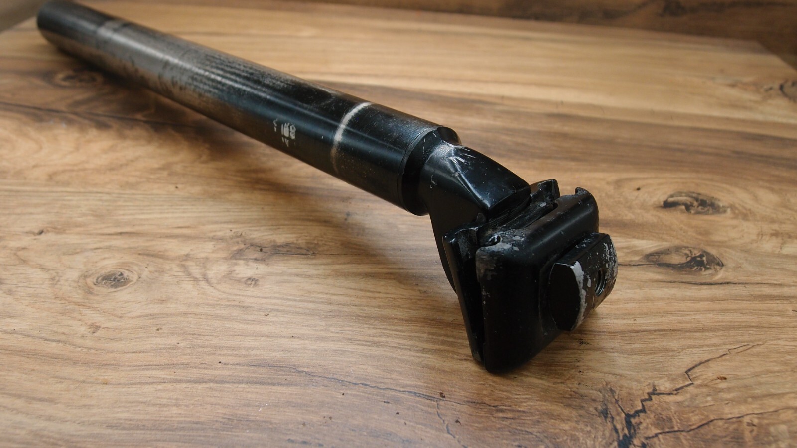 1990’s steel Cr-Mo plain seatpost Kalloy for MTB 30.4mm