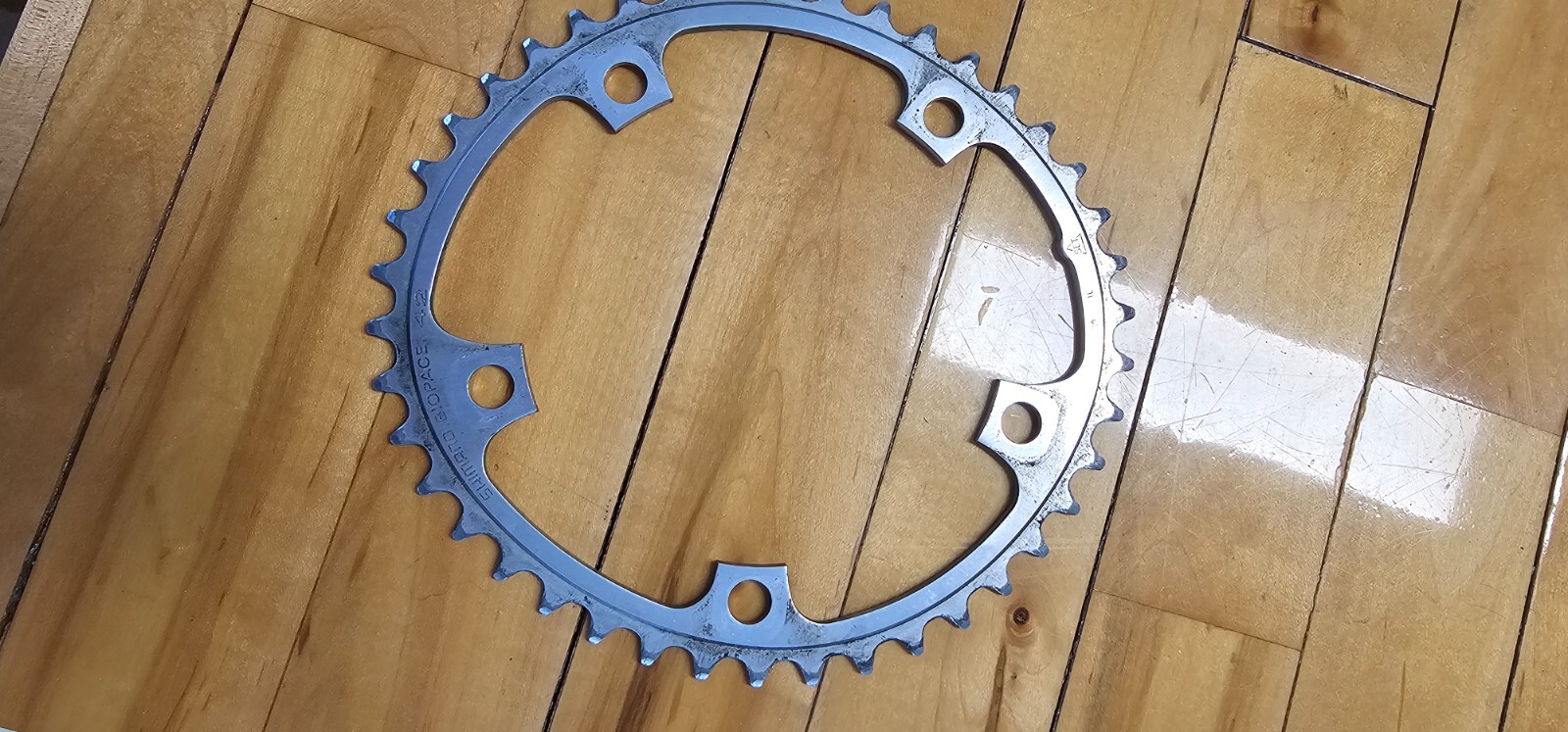 Vintage Shimano Biopace Chainring Set 600 Ring Sprocket Triple 58 42 28