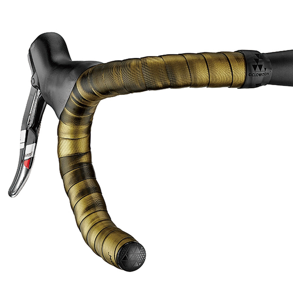 CICLOVATION Premium Halo Touch Bar Tape Road Handlebar Tape ,Gold Mine