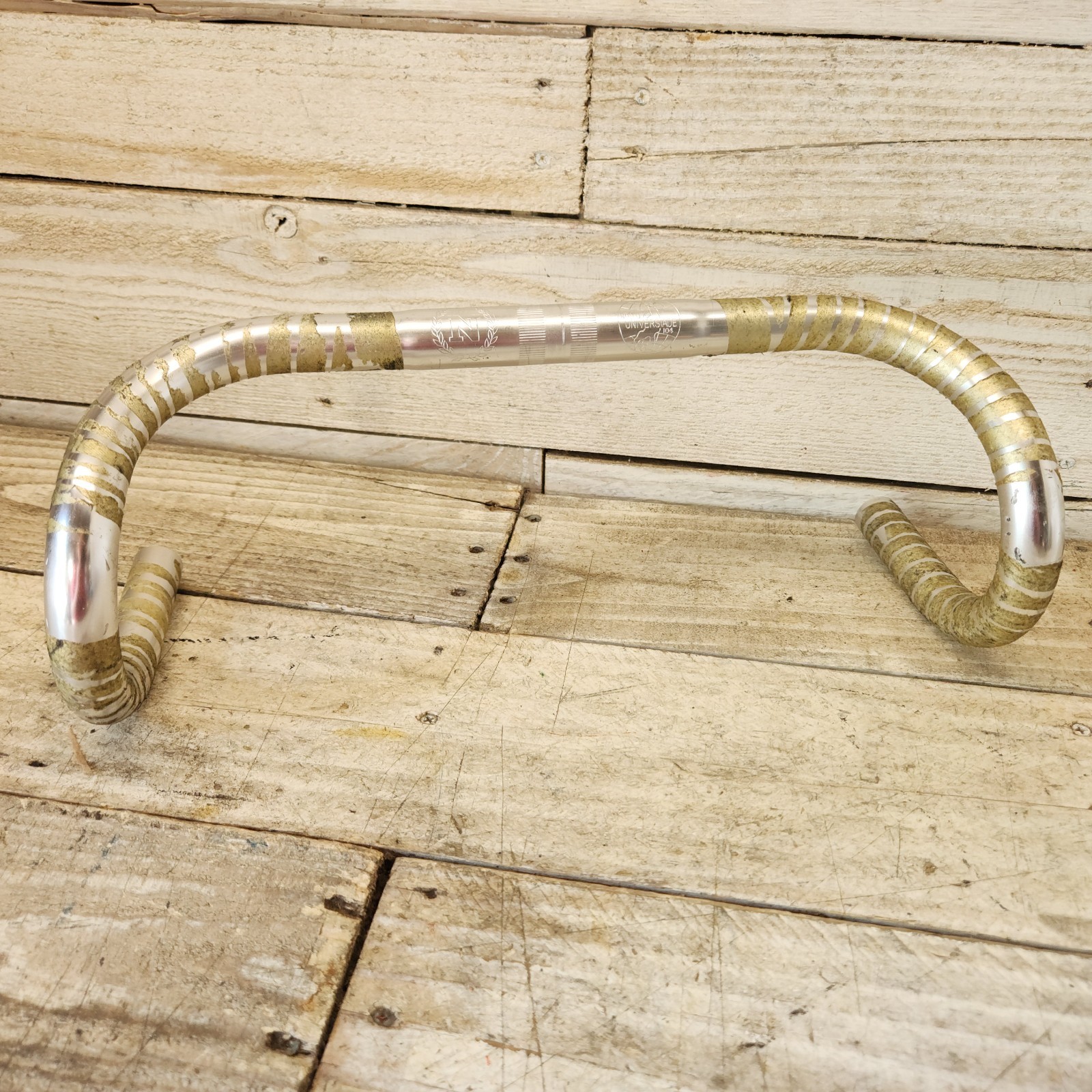 Nitto Universiade Special Road Bike Drop Handlebar 410mm 25.4mm Clamp Aluminum