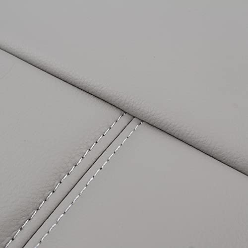 Driver Bottom Leather Seat Cover for Chevy Silverado 1500 2007-2014 – Gray