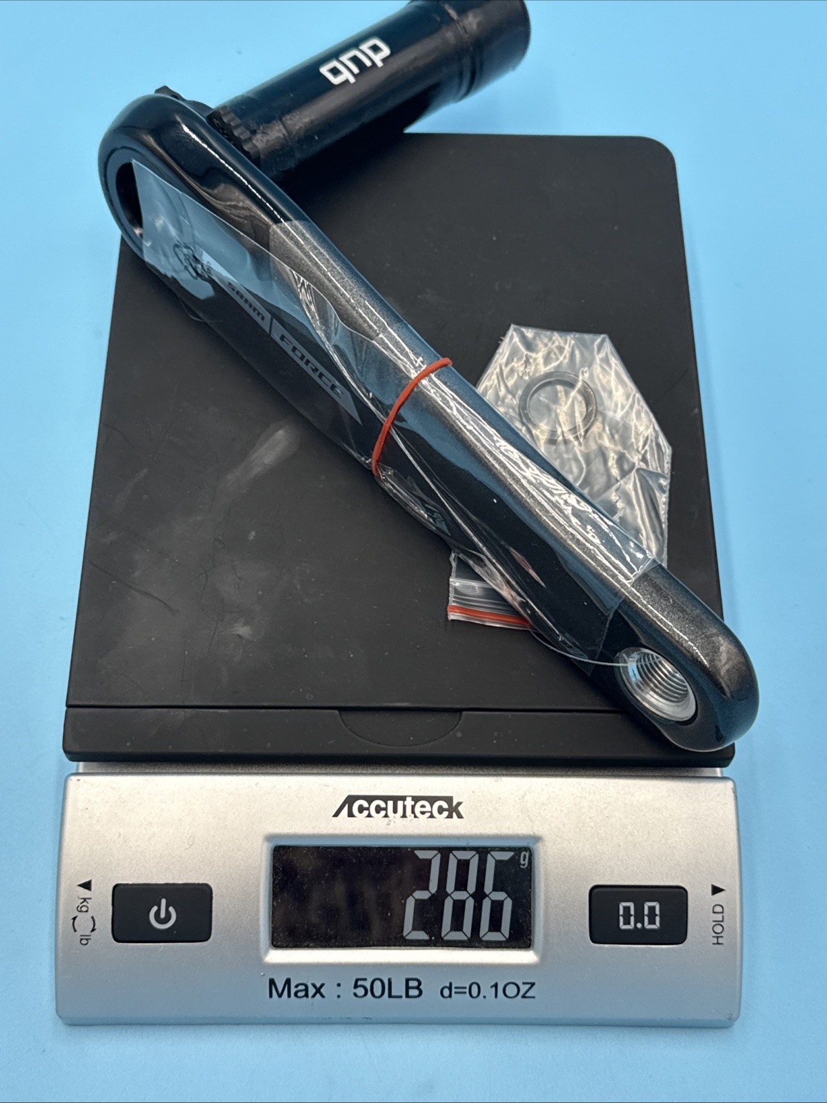 SRAM Force AXS D2 170mm LEFT Crank Standard DUB Gloss Carbon