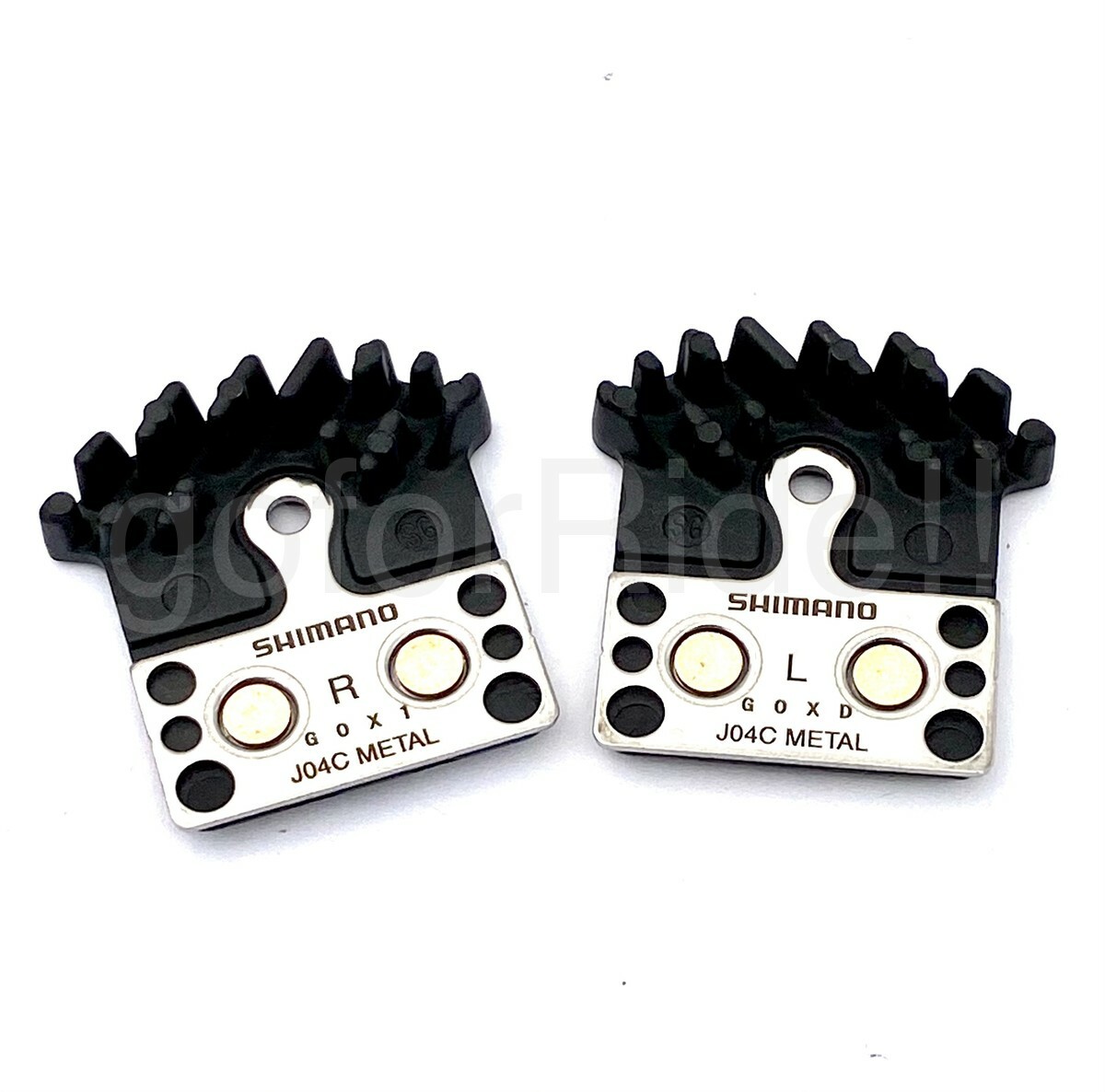Shimano XTR,XT M9000/M8000 J04C Metal Disc Brake Pads W/Fin ICE TECH 1/2 Pair