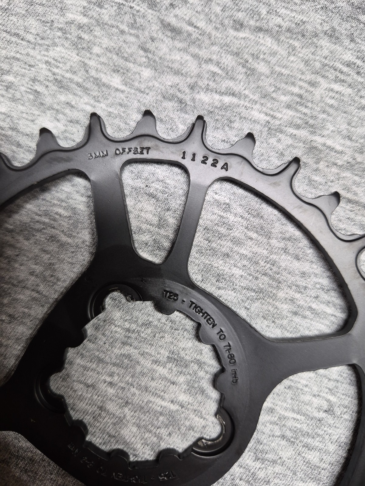 SRAM Eagle X-Sync 2 32T Direct Mount Chainring 3mm Offset Black