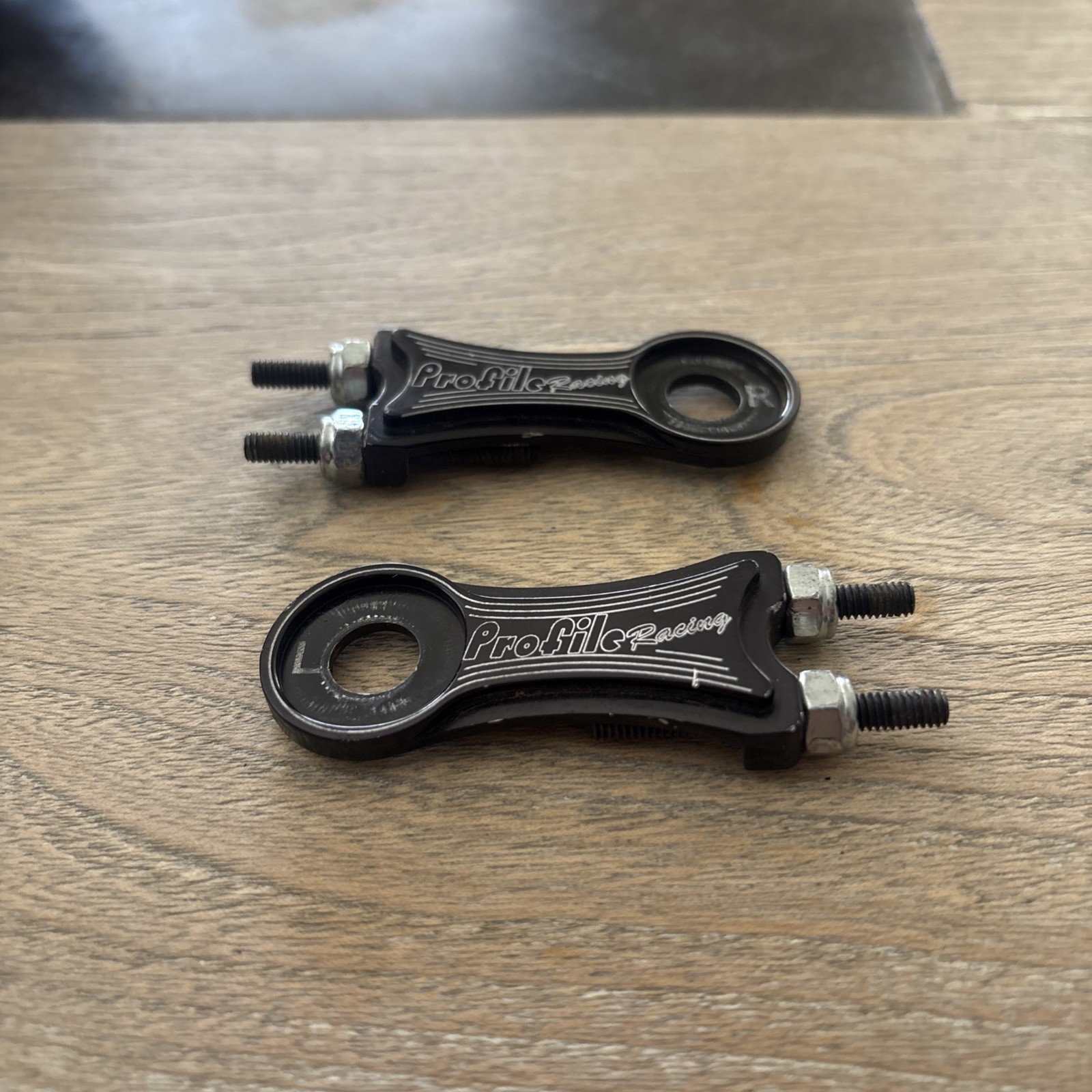 Profile Racing BMX Chain Tensioner Set 3/8″ Axle Black