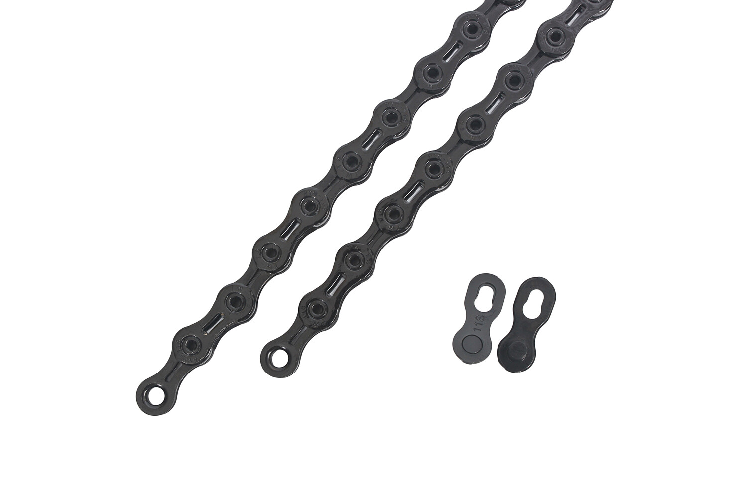 PYC Hollow-Pin 11 Speed Cycling Bike Chains For 11S Shimano Campy Sram In Black