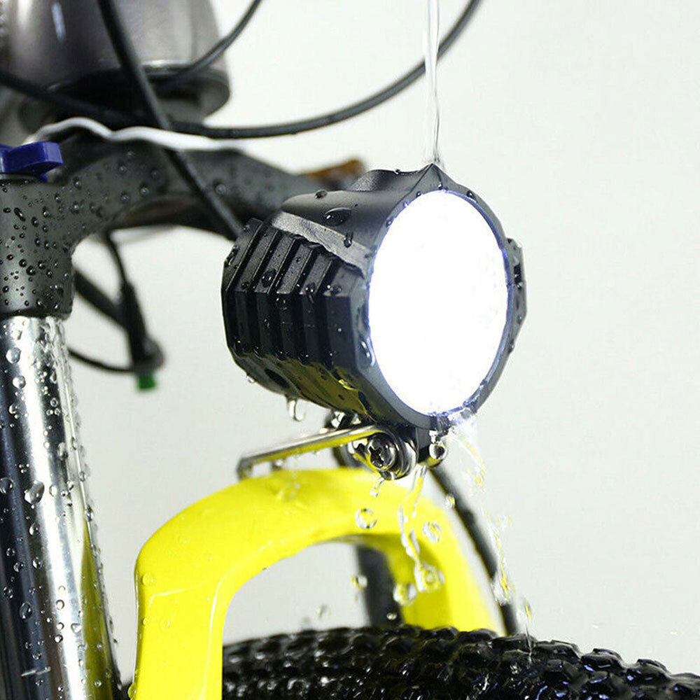 1PCS 2 in 1 Headlight Front Light Led Lamp Horn fit for Bicycle E-Bike Electric