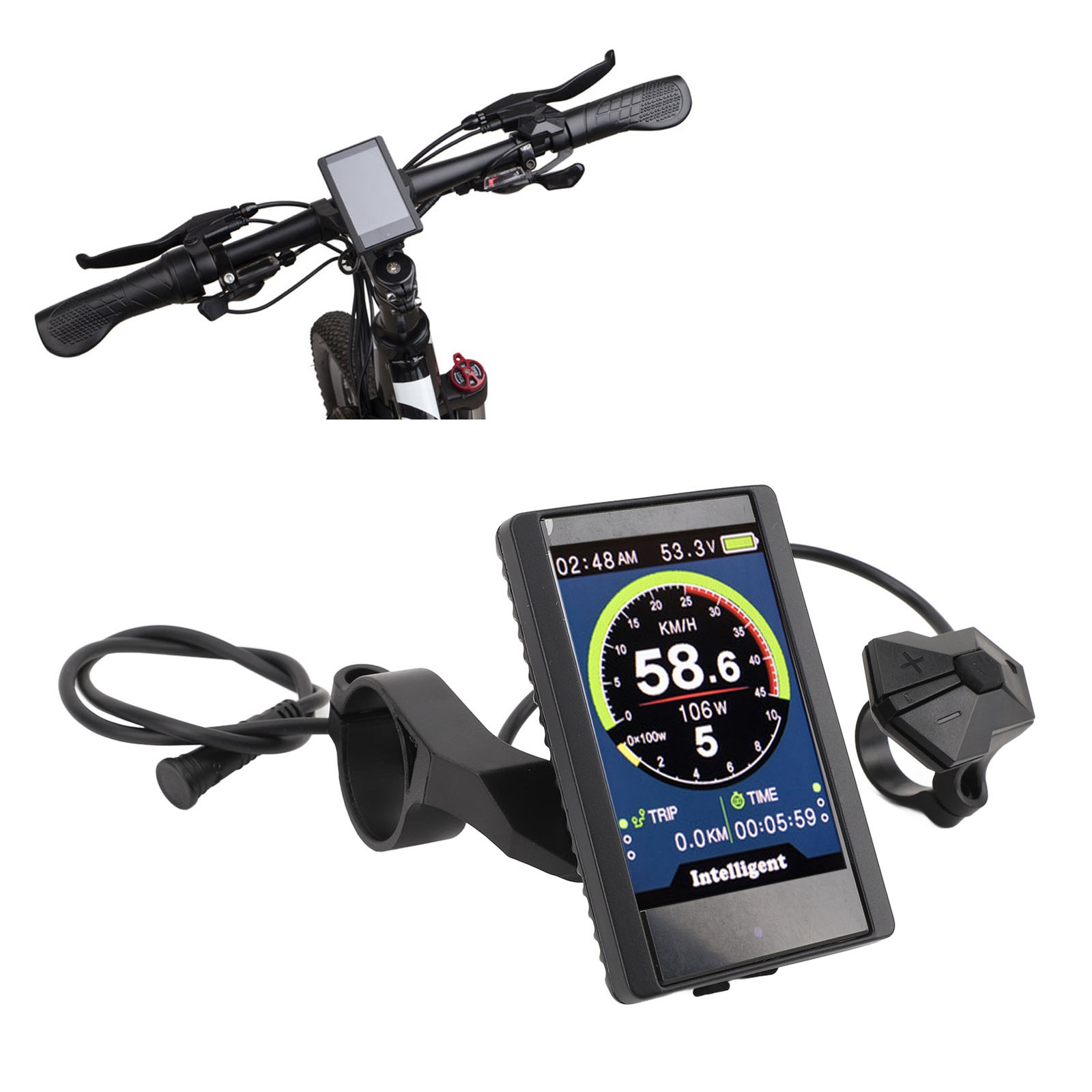 P850C Electric Bike Color Display For M400 G330 M620 G510 Mid Motor 3.2 Inc UUZY