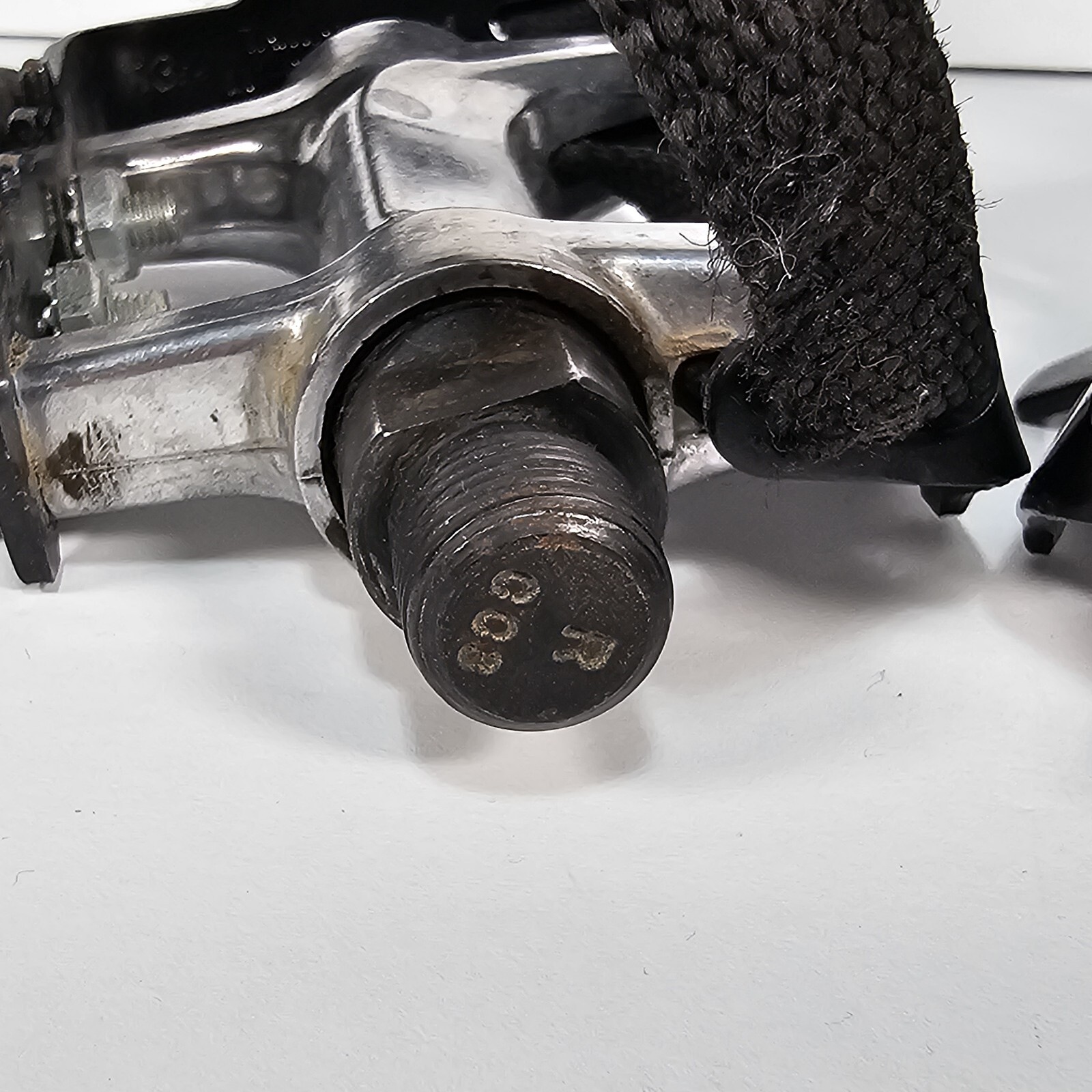 Evo Pedals Cycling Alloy Metal With Toe Clips Strap Black MT-13-L Left Right