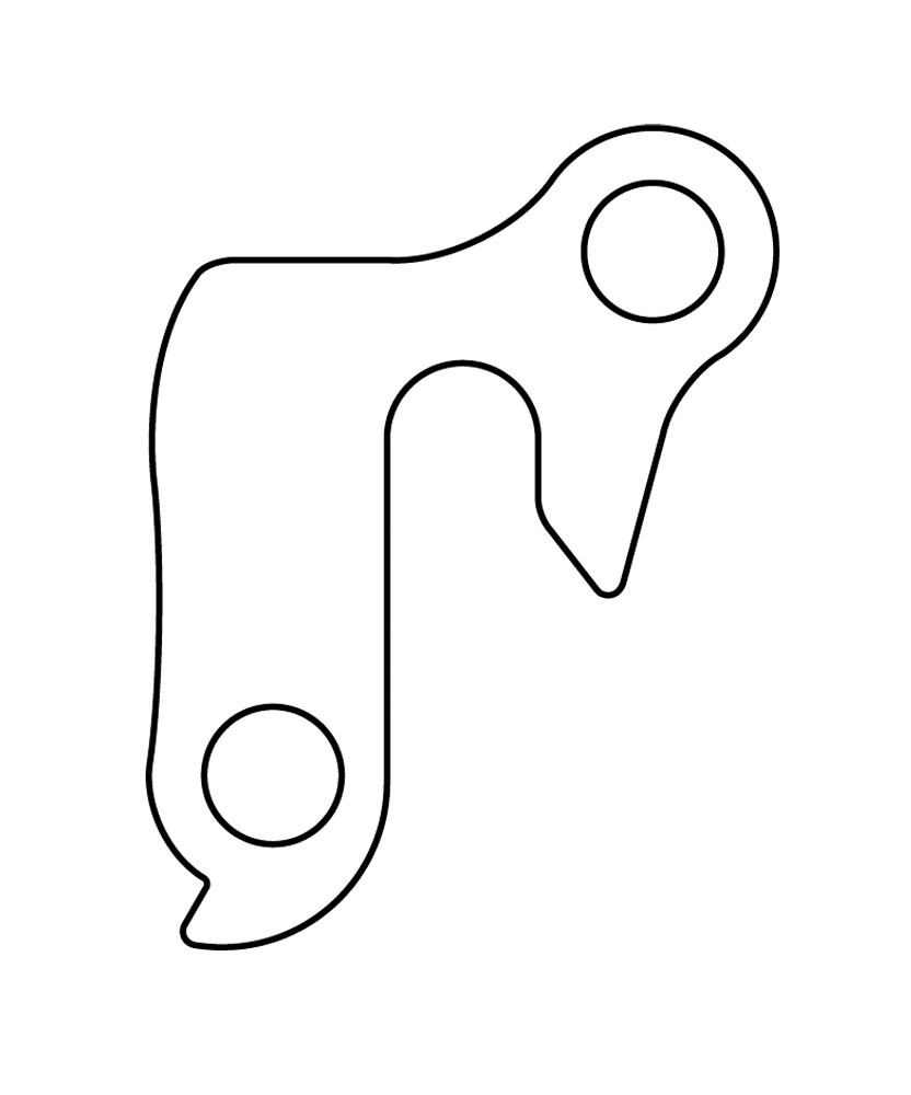 Derailleur hanger for Trek KHS Merida Cube Lapierre Univega BH | GH-001 Marwi