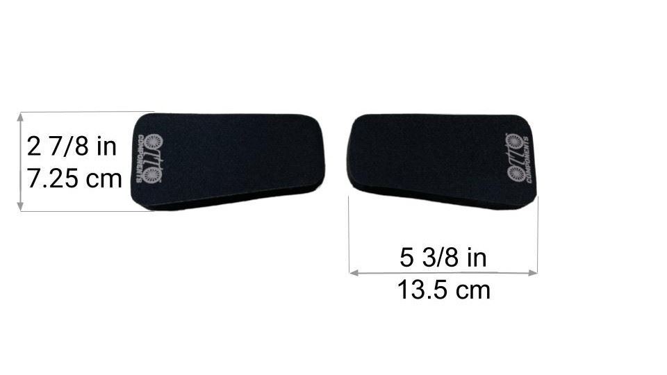 Specialized Shiv Original ’10-13 Armrest Pads & Official Velcro® Aerobars Tri TT