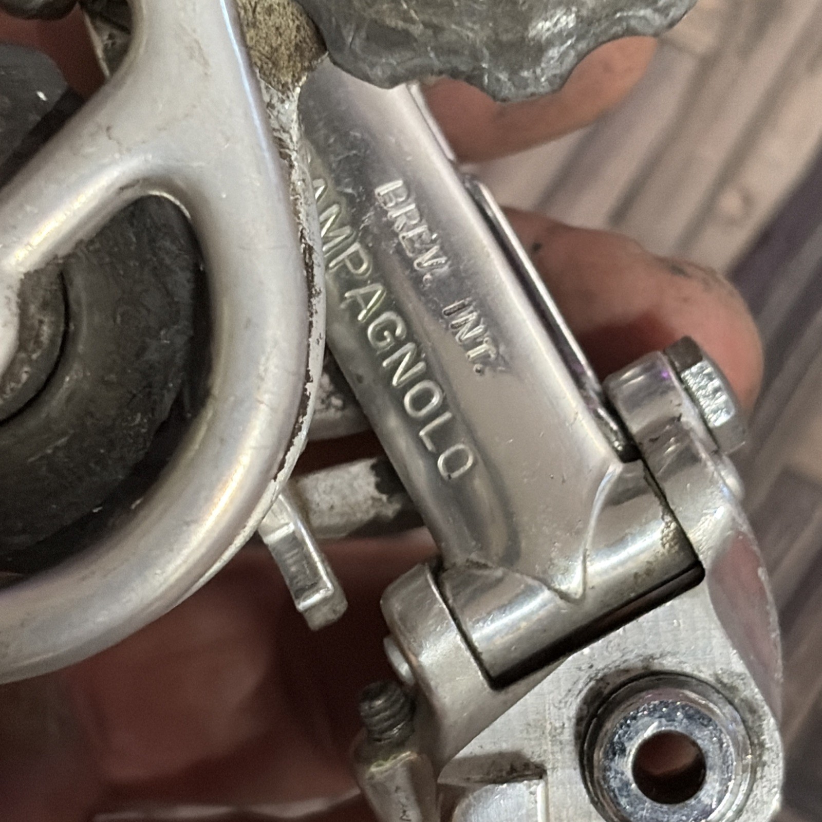 Vintage Campagnolo Nuovo Record Rear Derailleur Italy Road Classic