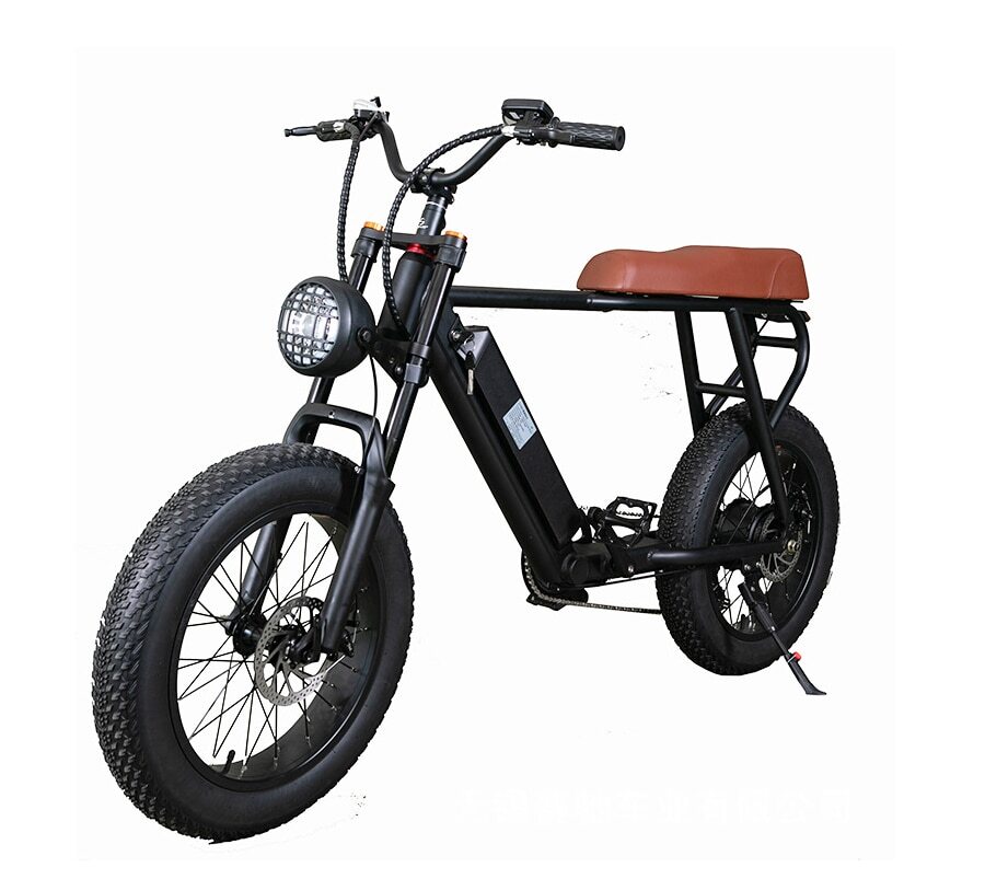 Mountain 20 26*4.0″ Fat Tire Spring Fork Double Shoulder 135Mm MTB Bike Electric