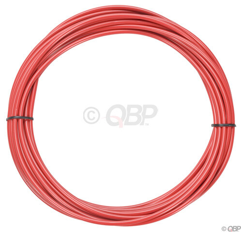 Jagwire 5mm Sport Brake Housing with Slick-Lube Liner 10M Roll Red