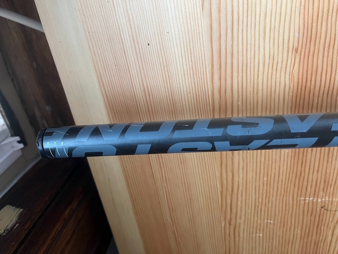 Easton EC90 SL carbon fiber flat handlebar 31.8mm, 730mm with stem