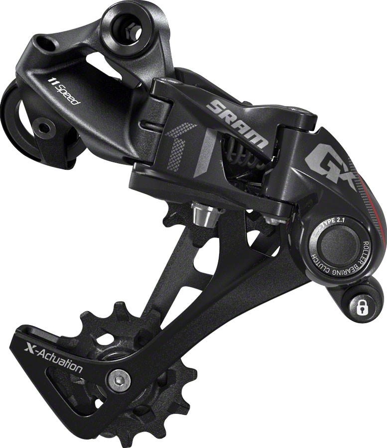 SRAM GX 11-Speed Rear Derailleur & Trigger Shifter Bundle Red, Long Cage,