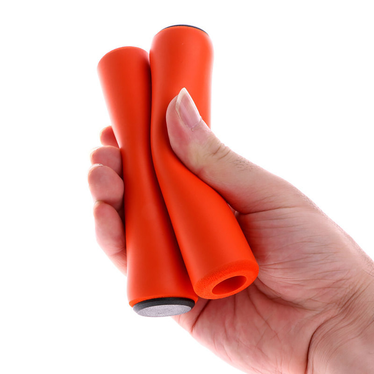 BMX MTB Rubber Handlebar Cover Mountain Bicycle Bike Soft Bar End Grips Non-Slip