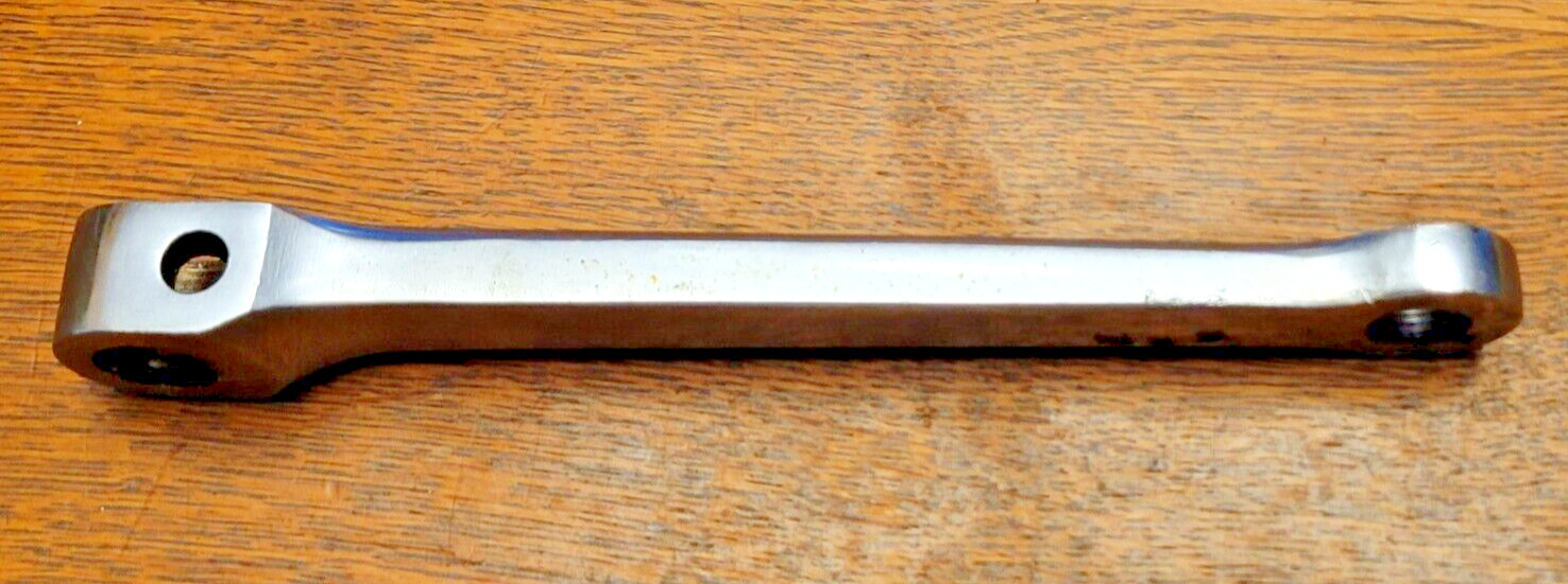 Vintage Nervar Crank Arm Left 7 1/2″ Steel Chrome Cottered
