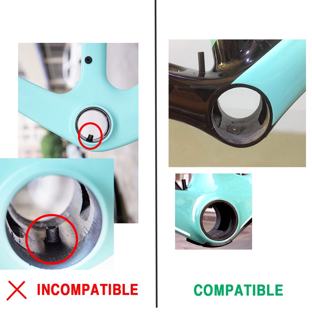PF30 24mm Press Fit Bottom Brackets CERAMIC Thread Lock Bicycle BB for mtb Road