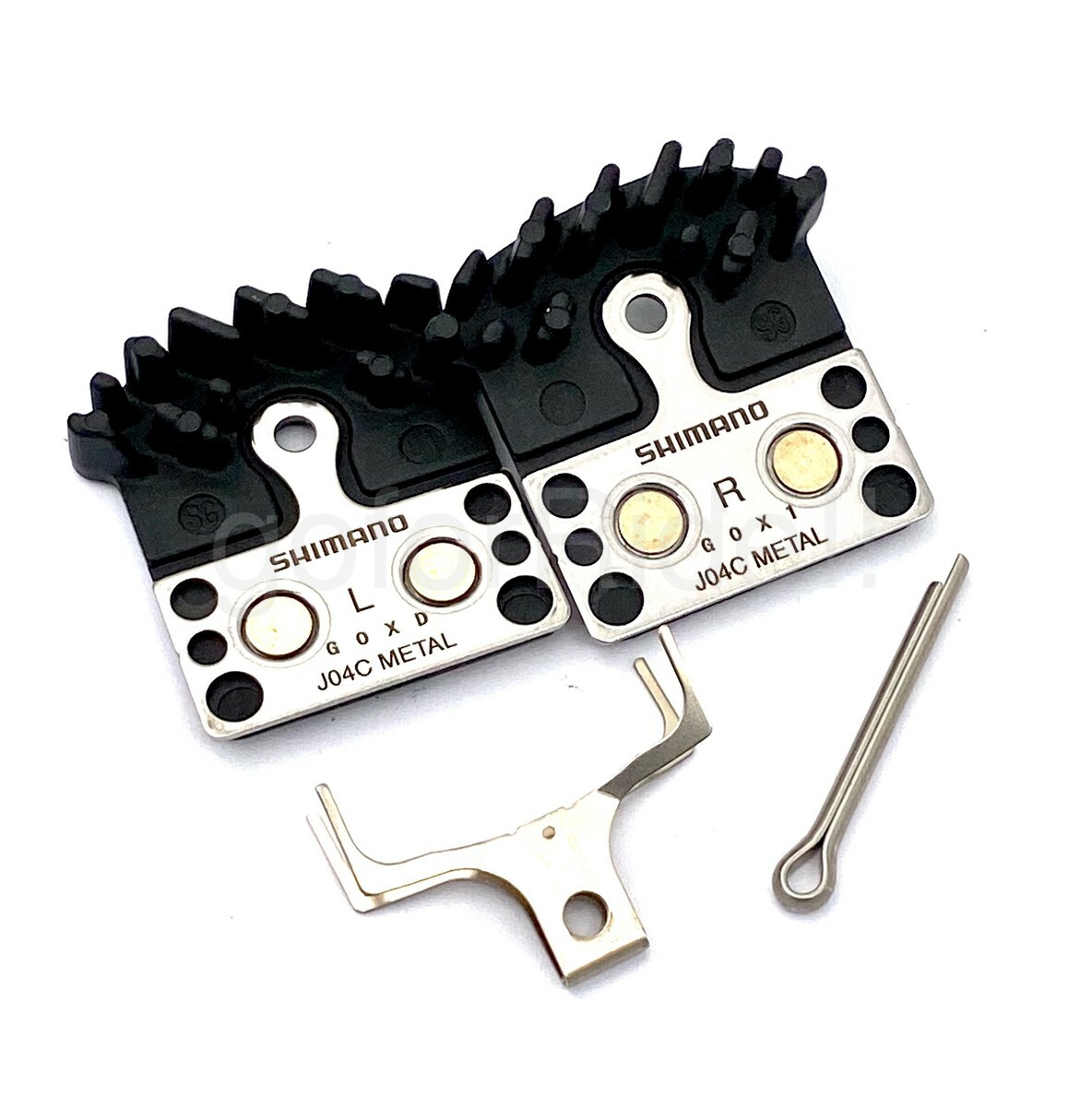 Shimano XTR,XT M9000/M8000 J04C Metal Disc Brake Pads W/Fin ICE TECH 1/2 Pair