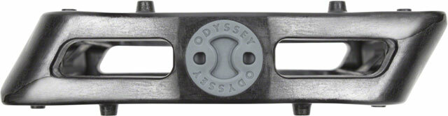 Odyssey Grandstand PC Pedals – Platform, Composite/Plastic, 9/16″, Black