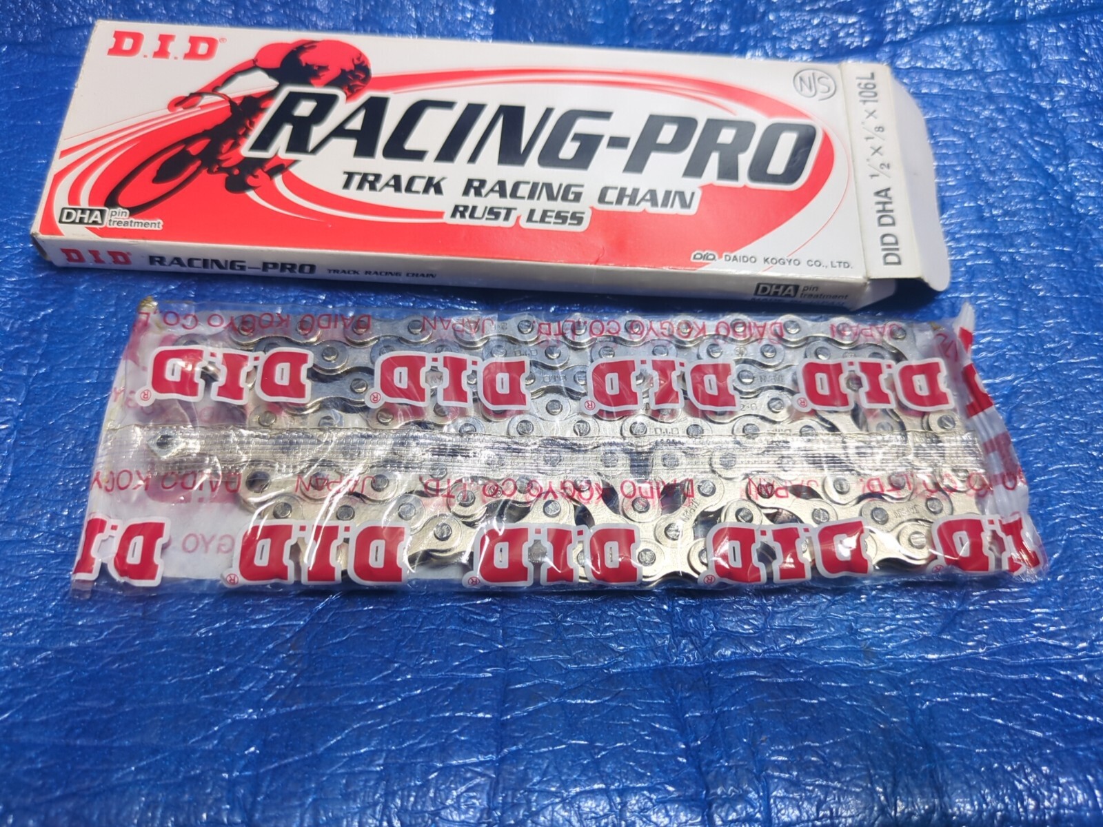 Never Used D.I.D Daido Racing Pro Track Chain 106links 1/8″