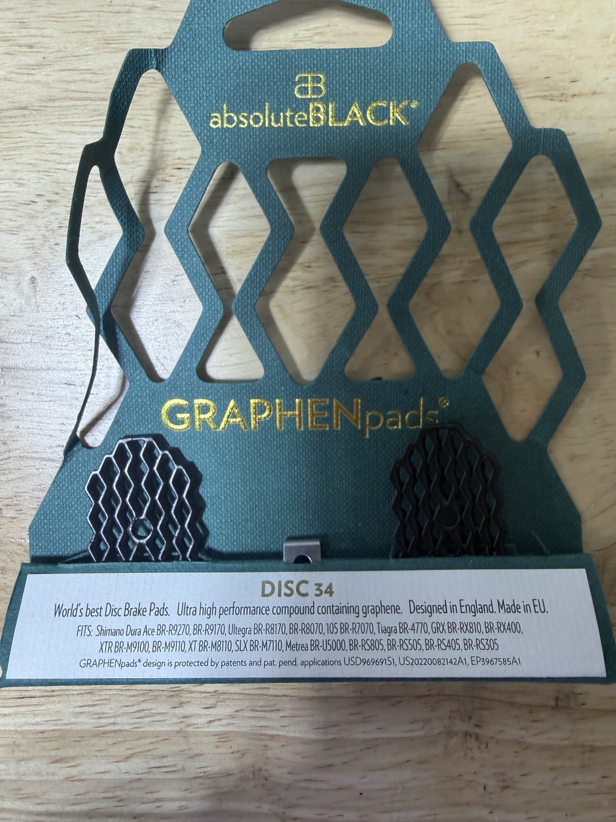 Absolute Black Brake Pad 34 Shimano