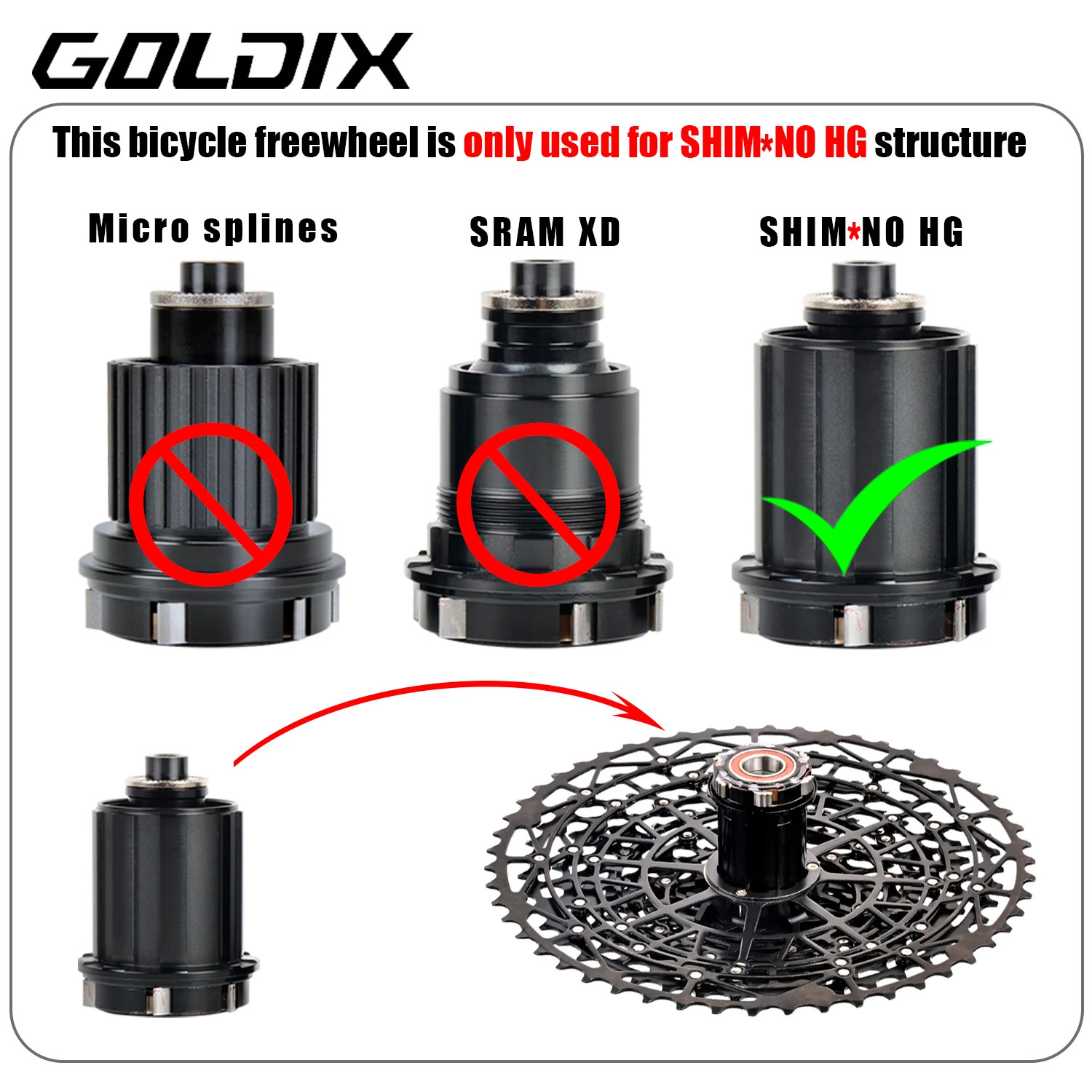 Ultralight Bicycle Cassette Freewheel Carbon Steel Material 9/10/11/12/13 Speed