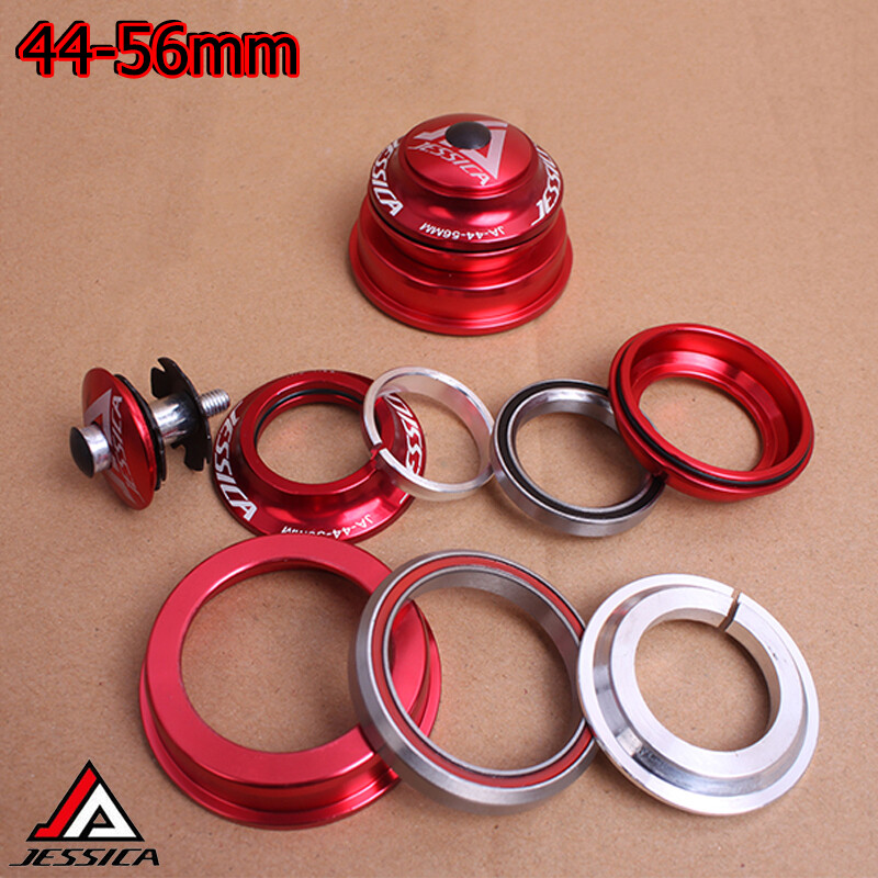 JESSICA 44-56mm Sealed Bearing Headset MTB Road Bike for Tapered Fork Frame Part