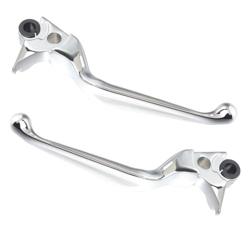Chrome Brake Lever Motorcycle Clutch Hand Levers Compatible with Harley