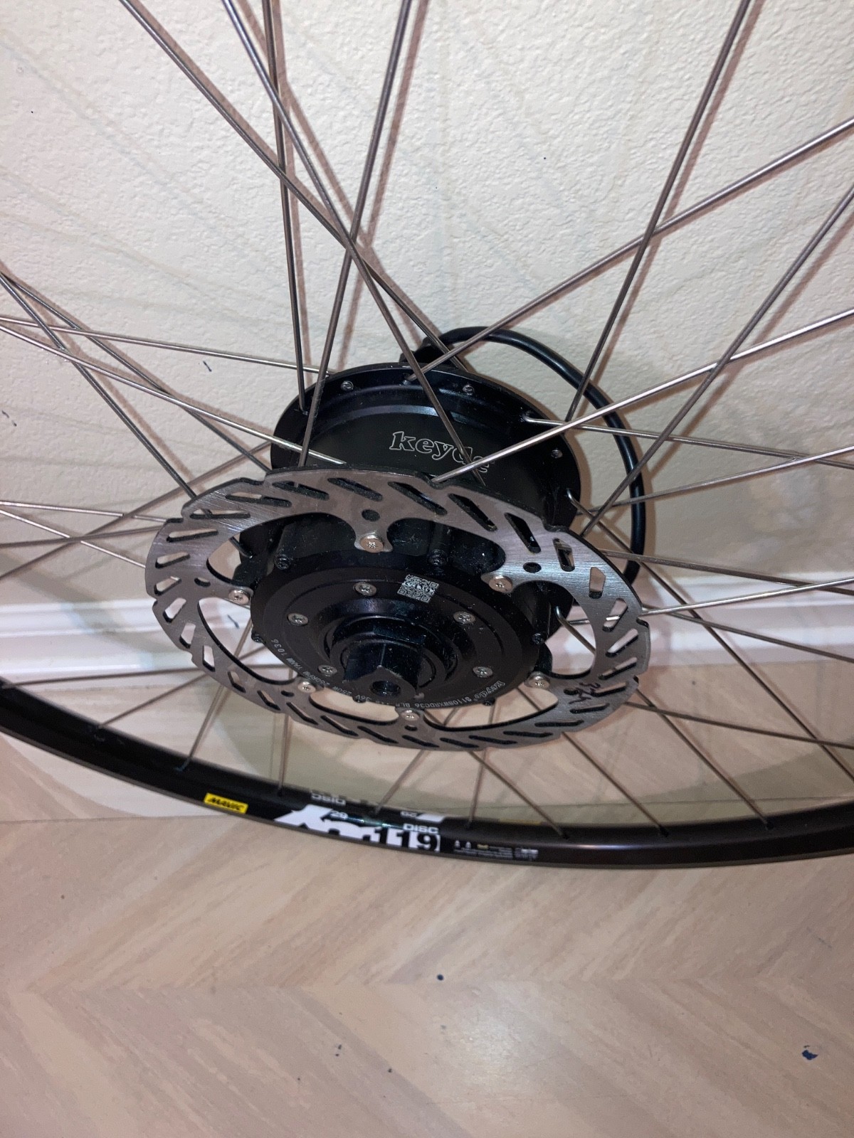 KEYDE Gravel EBike Kit 29 26 27.5/650B 11/12s Thru Axle 500W Motor Hub Plug&Play