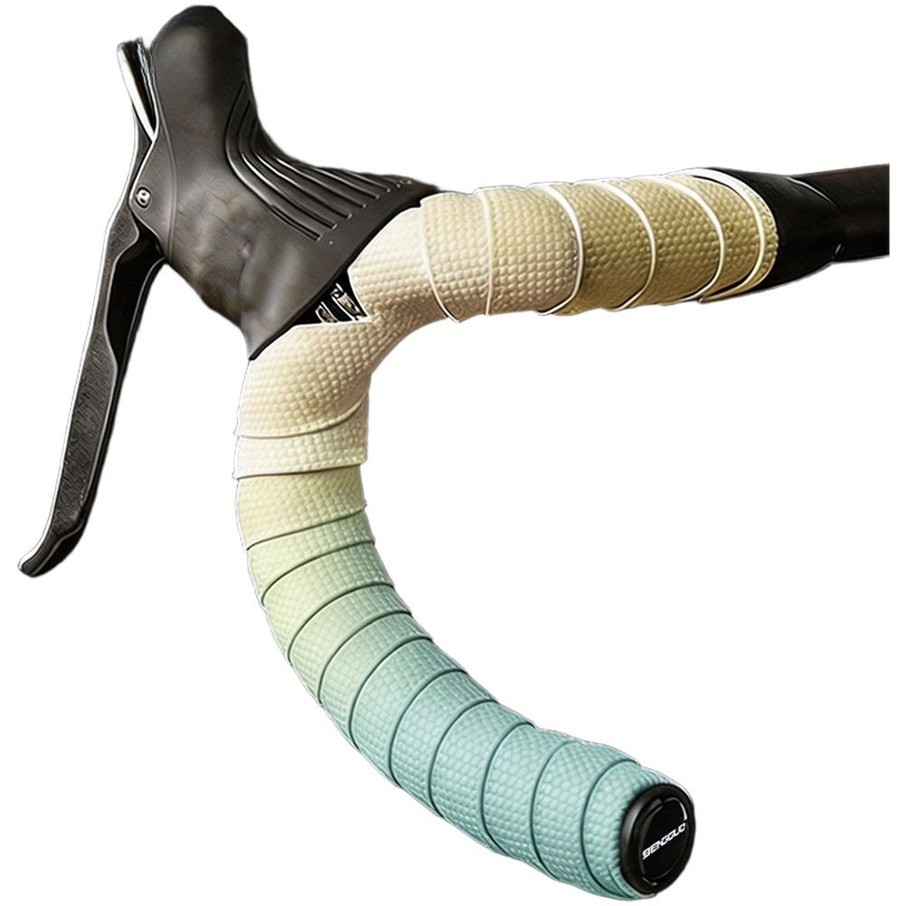 PU PVC Gradient Handlebar Wrap 2000x30mm Lightweight Shock Absorbing Cycling