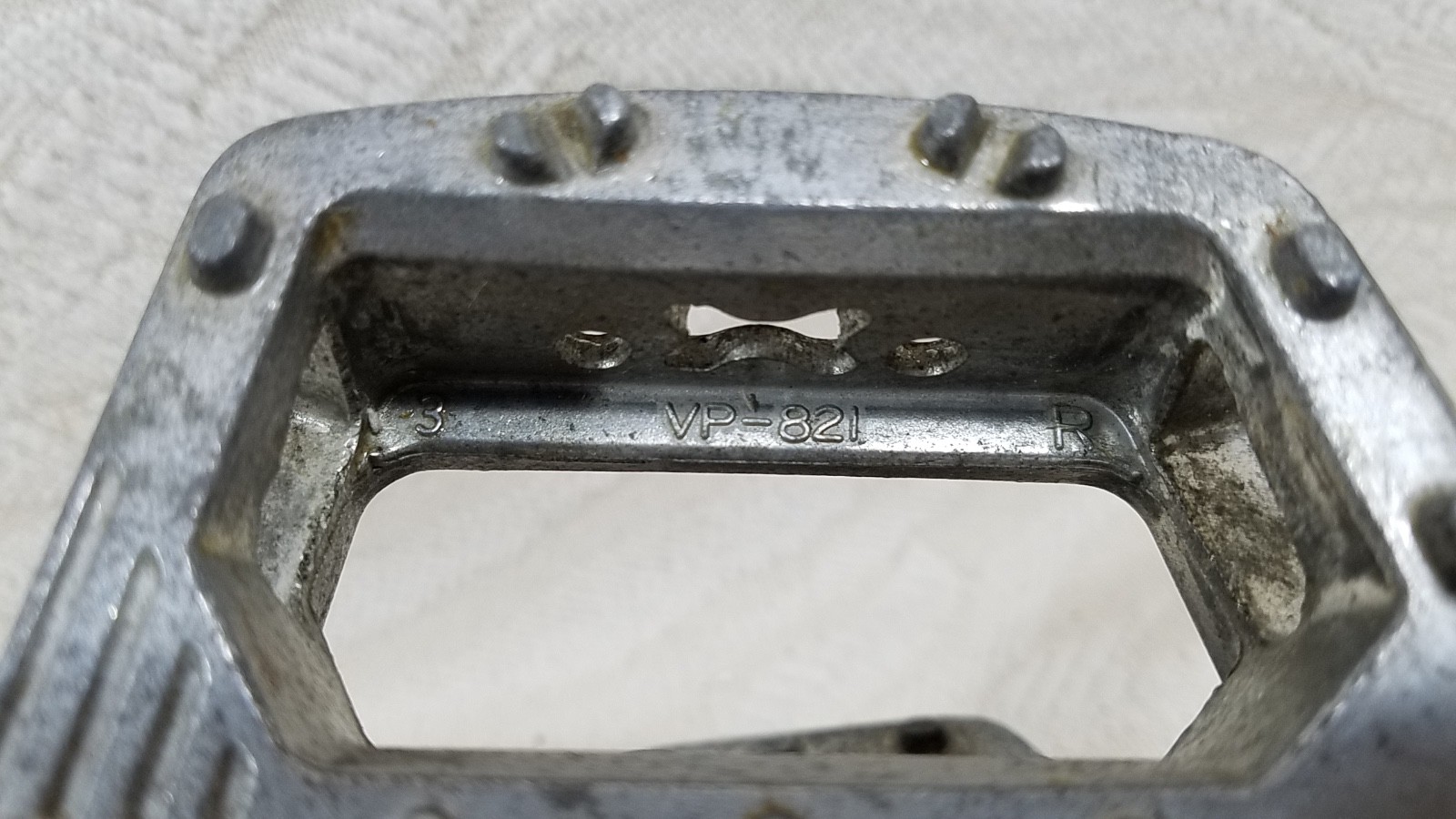 GT BMX VP-821 PEDAL MID OLD SCHOOL 1/2in. STAMPED 1990’s VTG RACING FREESTYLE