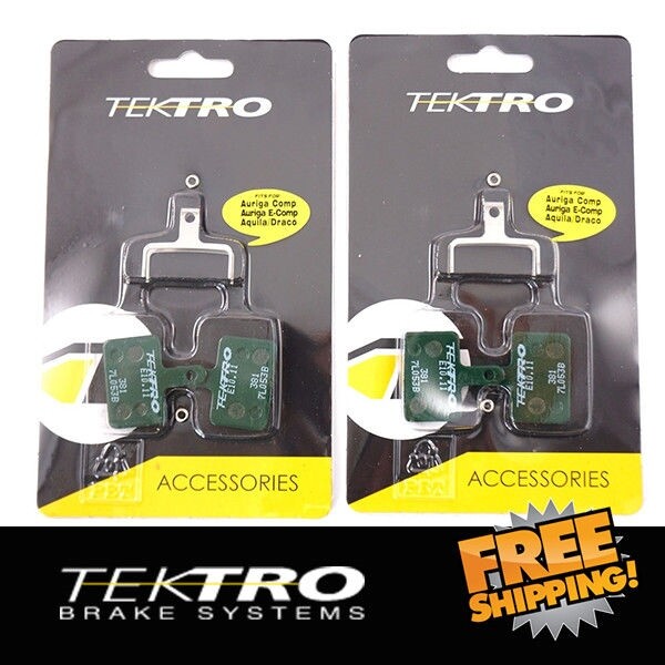 Tektro E10.11 Hydraulic Disc Pads W/ Return Spring Auriga/Draco/Orion