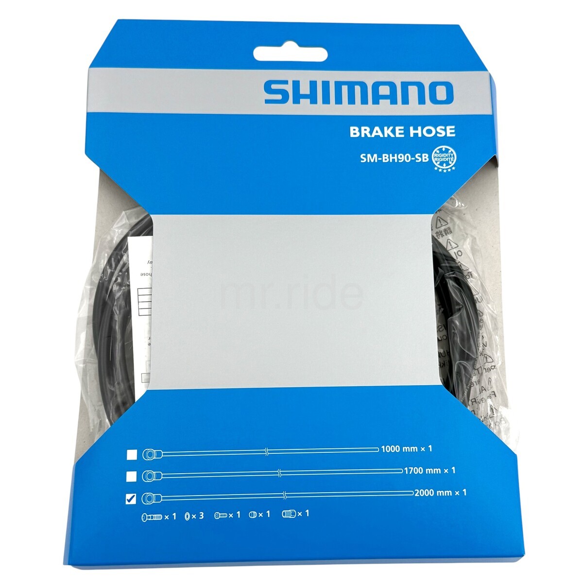 Shimano SM-BH90-SB Disc Brake Hose & Kits 2000mm Rear for M9000,M8000,M7000