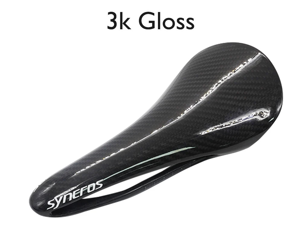 Road Bicycle Carbon Saddle Seamless Aerodynamic/ergonomic Synthetic Design Seat